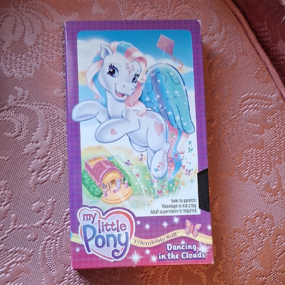 VINTAGE My Little Pony VHS and CD BUNDLE